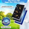 2 Pack 8W Solar Panel for Ring Camera Outdoor Wireless,