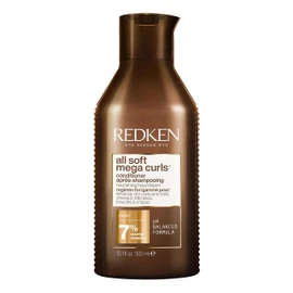 Redken Conditioner for Curly or Frizzy Hair, Invigorates, Tames & Hydrates Dry Hair, with Aloe Vera, All Soft Mega Curls Conditioner, 300 ml