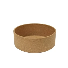 Ancol Pet Bamboo Bowl 650ml with Non Slip Base - Eco Friendly Dogs Cats Dish Feeder - Dishwasher Safe and Easy to Clean