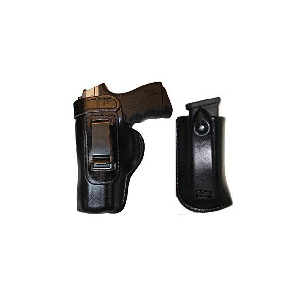 Pro Carry Gun Holster Beretta PX4 Storm Full Size HD/w Magazine Carrier Right Hand Outside The Waistband Black Leather