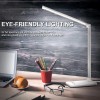 white crown Eye Friendly LED Desk Lamp with Touch Control
