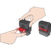 Trodat Swop Pad 6-4912DB Pack of 2 Stamp Cushions Red