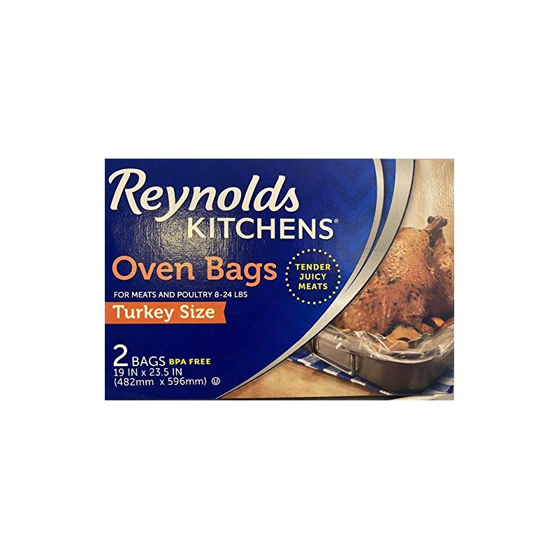 Reynolds Large Clear Disposable Nylon Zipper Food Storage Bags (8