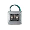 Heath Zenith SL-125-90 Silver Finish Wired Trivolt Clamp-On Transformer Compatible