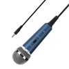 Wired Condenser Microphone 3.5mm with UShaped 3.5mm Audio Adapter for