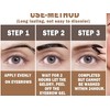 Semi-Permanent Eyebrow Tattoo Gel Paste with Easy Peel-Off Formula for