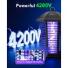 WowCatch LED Bug Zapper Outdoor, IPX4 Weatherproof, Up to 50,000