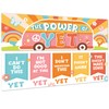 QOUBAI Groovy Growth Mindset Posters Groovy Hippie Bulletin Board Decorations