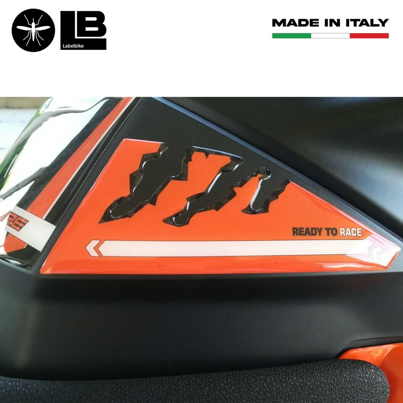 labelbike - 3D Gel Resin Sticker for Motorcycle Tank Pad