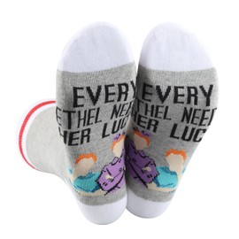 LEVLO Funny Lucy TV Show Socks Lucy & Ethel Fans Gift Every Ethel Needs Her Lucy Socks Lucy & Ethel Merchandise, Every Ethel Sock, One Size
