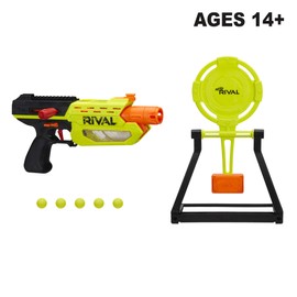 NERF Rival Mercury XIX-500 Edge Series Blaster with Target & 5 Rounds