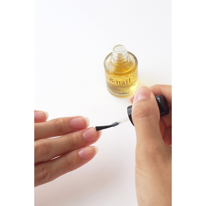 Nails Botanical Clearcoat Nail Cracked Nails, 2 Claws, Thin Claws,