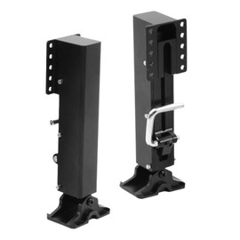 Oshhni Metal Landing Gear Trailer Stabilizer Telescoping Replacement Lifting Legs Upgrades Kits 1:14 RC Car Replacement Vehicles