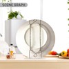 9-Piece Dinner Plate Hooks, 9 Plastic Wall Nails, Dinner Plate