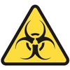 Samunshi® Warning Triangle Biohazard Sticker 20 x 17.5 cm Multi-Coloured