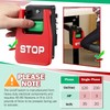 Dreyoo 2 Set Single Phase On/Off Switch, Efficient Switch On
