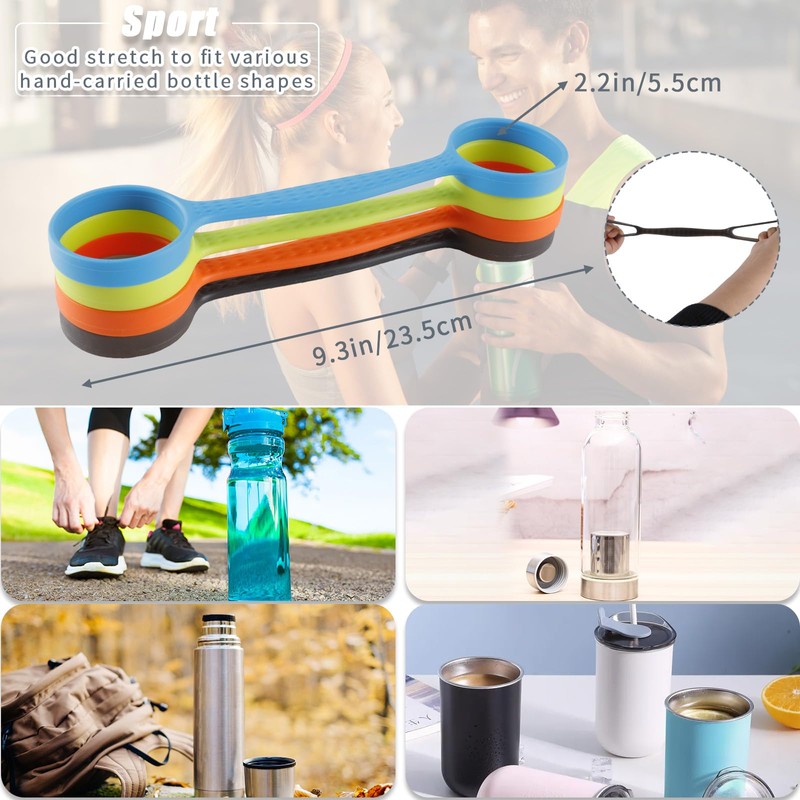 Windspeed Water Bottle Carrier Grip for Outdoor,Soft Band Holder Strap