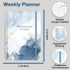 Undated A5 Weekly Planner, Weekly Appointment Calendar with To-Do List,