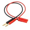 Wmzjnljy 2pcs HXT 4mm Connector Plug to 4mm Banana Plugs