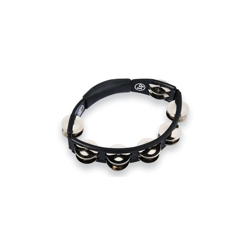 Latin Percussion LP861500 Hand Held Steel Jingles Cyclops Tambourine -