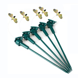 EEZ RV Products Solar Powered Dancing Flying Bumblebee Outdoor Decoration Garden Stakes (Bumblebee)