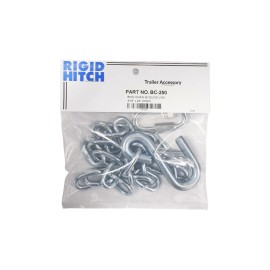 Rigid Hitch Boat Trailer Bow Chain (BC-250) 3/16" x 24" With 1/4" Quick Link