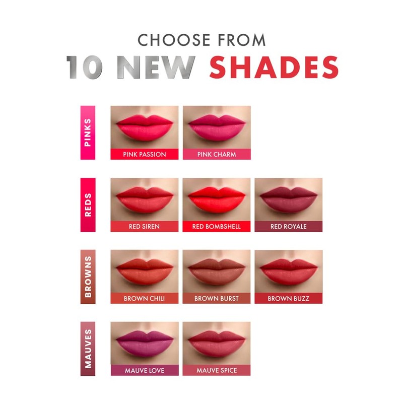 LAKMÉ Cushion Matte lip MauveSpice