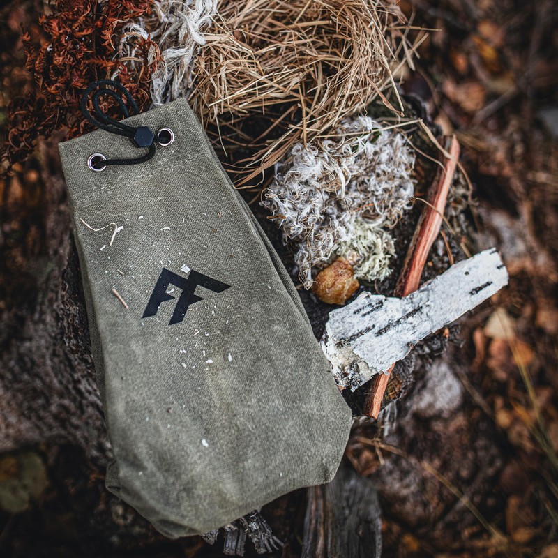 Tinder Pouch | Handmade Bushcraft, Camping, Hiking & Foraging Possibles