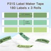 POLONO Genuine P31S Label Maker Tape, Adapted Label Print Paper,