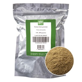 MONTEREY BAY HERB CO. Senna Leaf Powder | Used in Teas & Tinctures | Encapsulate as Dietary Supplement (1lb)