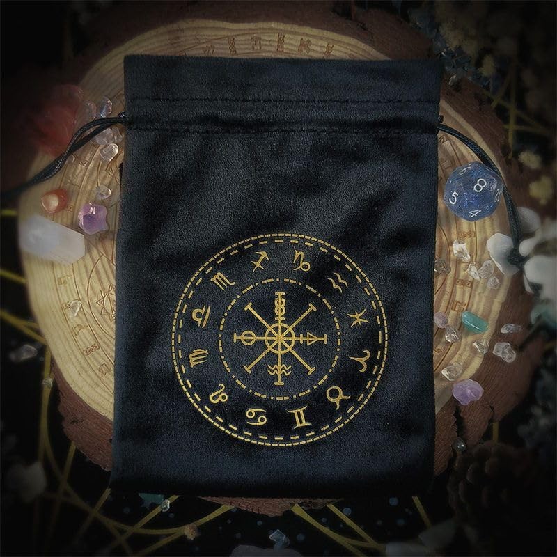 Namvo - Borsa per tarocchi a forma di stella e