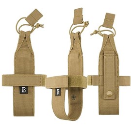 Brandit Molle Flex Medium Bottle Cage, camel