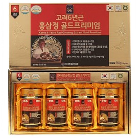 Director Kim Oh-gon’s 6-year-old Korean red ginseng extract Gold Premium, 240g, 8 pieces / 김오곤 원장의 고려 6년근 홍삼정 골드프리미엄, 240g, 8개