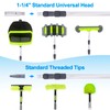 Sepetrel Pool Pole-Upgraded Professional 12 Foot Telescoping Swimming Pool Pole