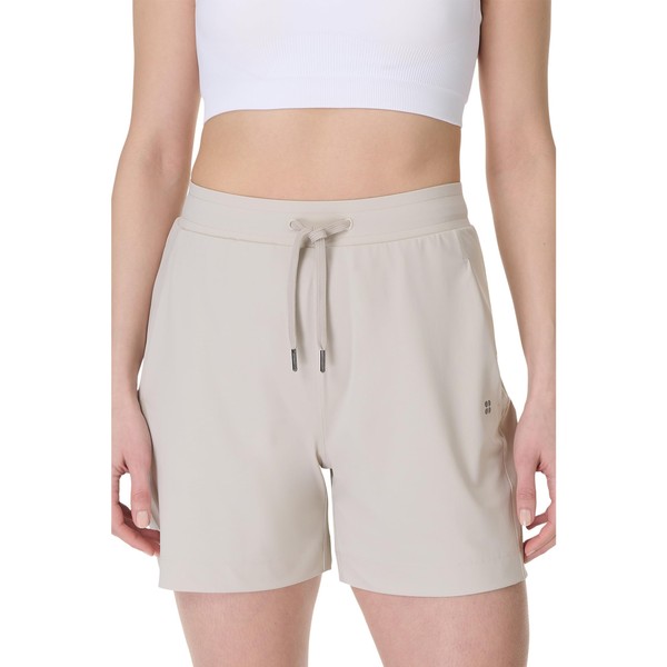 Sweaty Betty Women's Explorer Shorts, Mineral Beige, Large