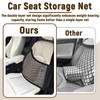 Front Seat Organizer, Car Seat Organizer, Double Layer Front Seats