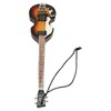 Miniature Electric Guitar Model Innovative Simulation Hand Crafted Wooden Guitar