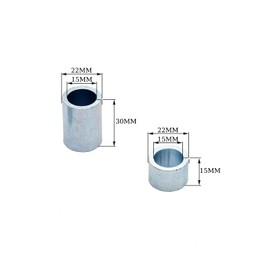 15mm Pit Bike Front Rear Wheel/Axle Spacers 15mm 30mm for 50cc 70cc 110cc 125cc Pitbike Dirt Bike