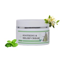 1-Pack Soothing Relief Cream, Herbal Moisturizer for Sensitive Skin