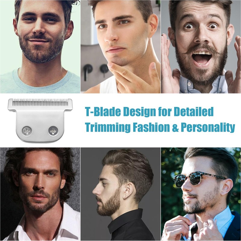 T-Blade Detachable Replacement blades Compatible with Wahl Trimmers 9864/9864SS/9686/9818A/9854L/9876L/9854 /WSS3L/SS2L