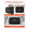 VEVOR Battery Organizer Storage Box, Battery Case Bag with Tester