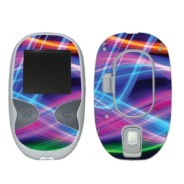 MightySkins Skin Compatible with Care Touch Glucose Meter - Light