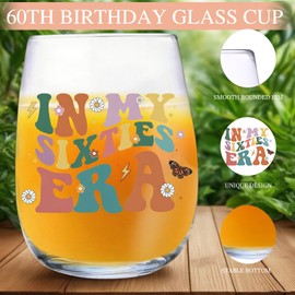 30th 40th 50th 60th Birthday Gifts for Women Unique 30 40 50 60 Year Old Gift Ideas Happy Birthday Decorations Party Supplies for Her (WHITE3)