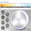 STAR-SPANGLED 6.3” Motion Sensor Ceiling Light Indoor 3 AA or