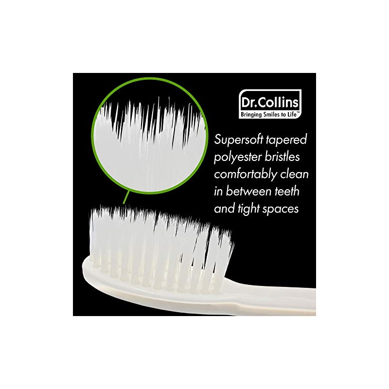 Dr. Collins Perio Toothbrush Value Pack, 2 Count