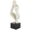 Deco 79 Polystone People Decorative Sculpture Crouching Home Decor Statue