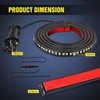 Nilight Truck LED Running Board Lights 2PCS 70 Inch LED
