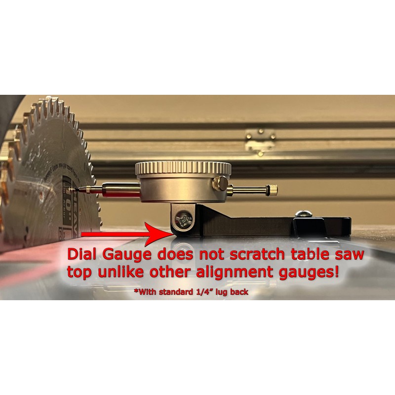 Table Saw Alignment Gauge Without Dial Indicator - Calibrate and