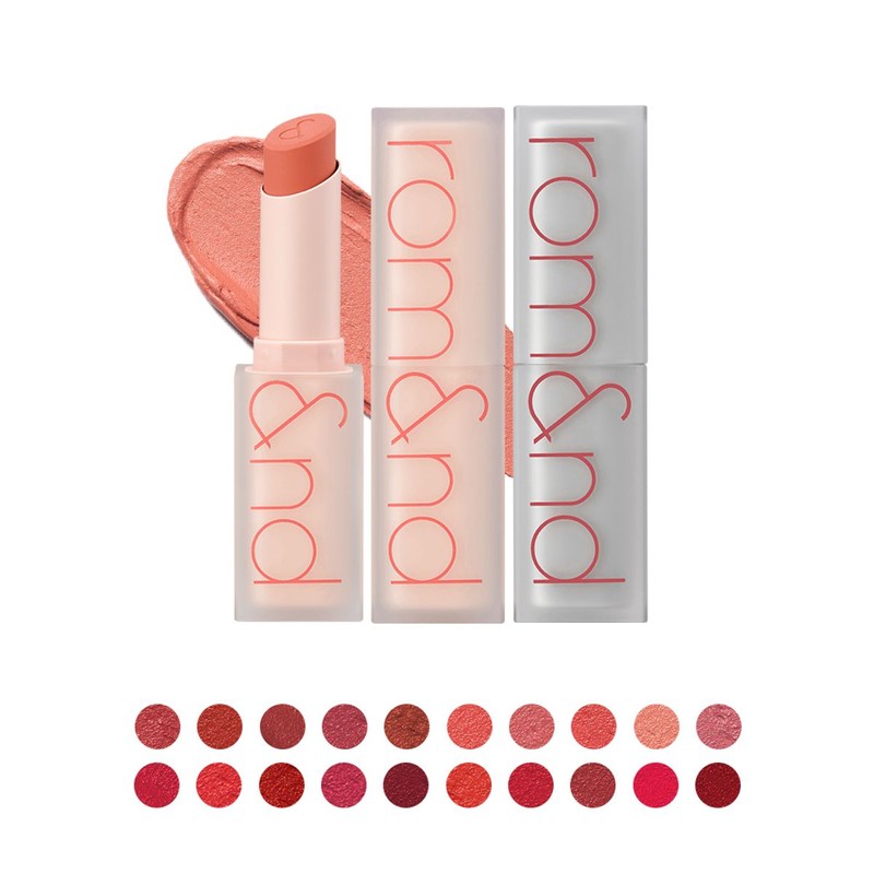 Rom&nd Romand [2PACK] Zero Matte Lipstick (+ Free Lip Smudging