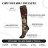 Tattoo Skull Rose Compression Socks Women And Men For Nurses